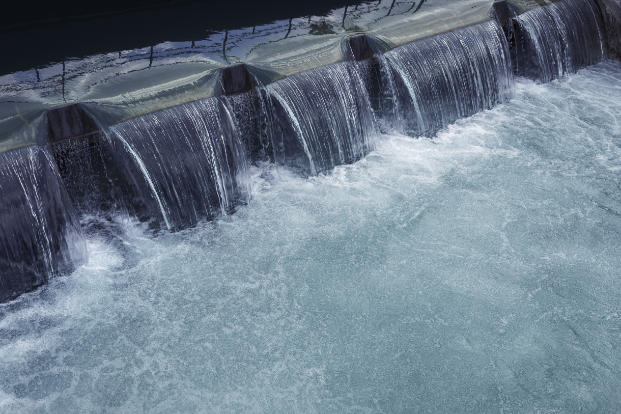 Photo of a hydro-electric dam